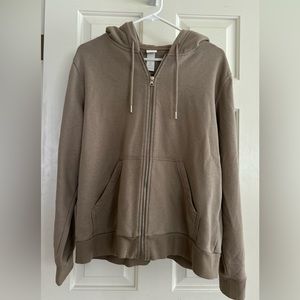 Zip up hoodie